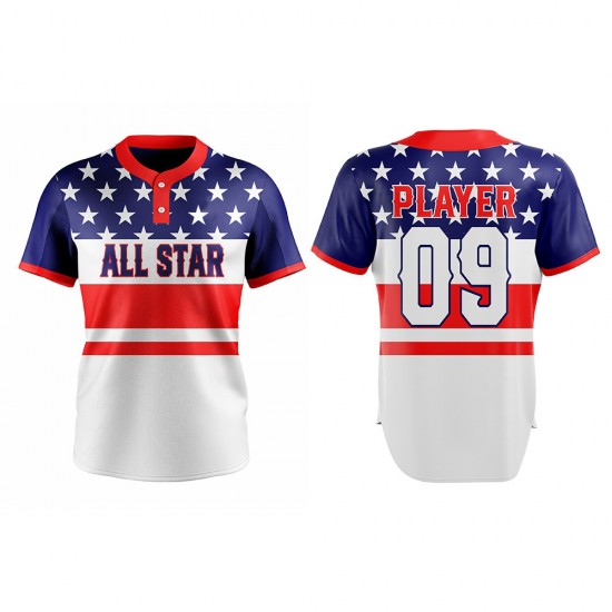 Fast Pitch 2 Button Jerseys